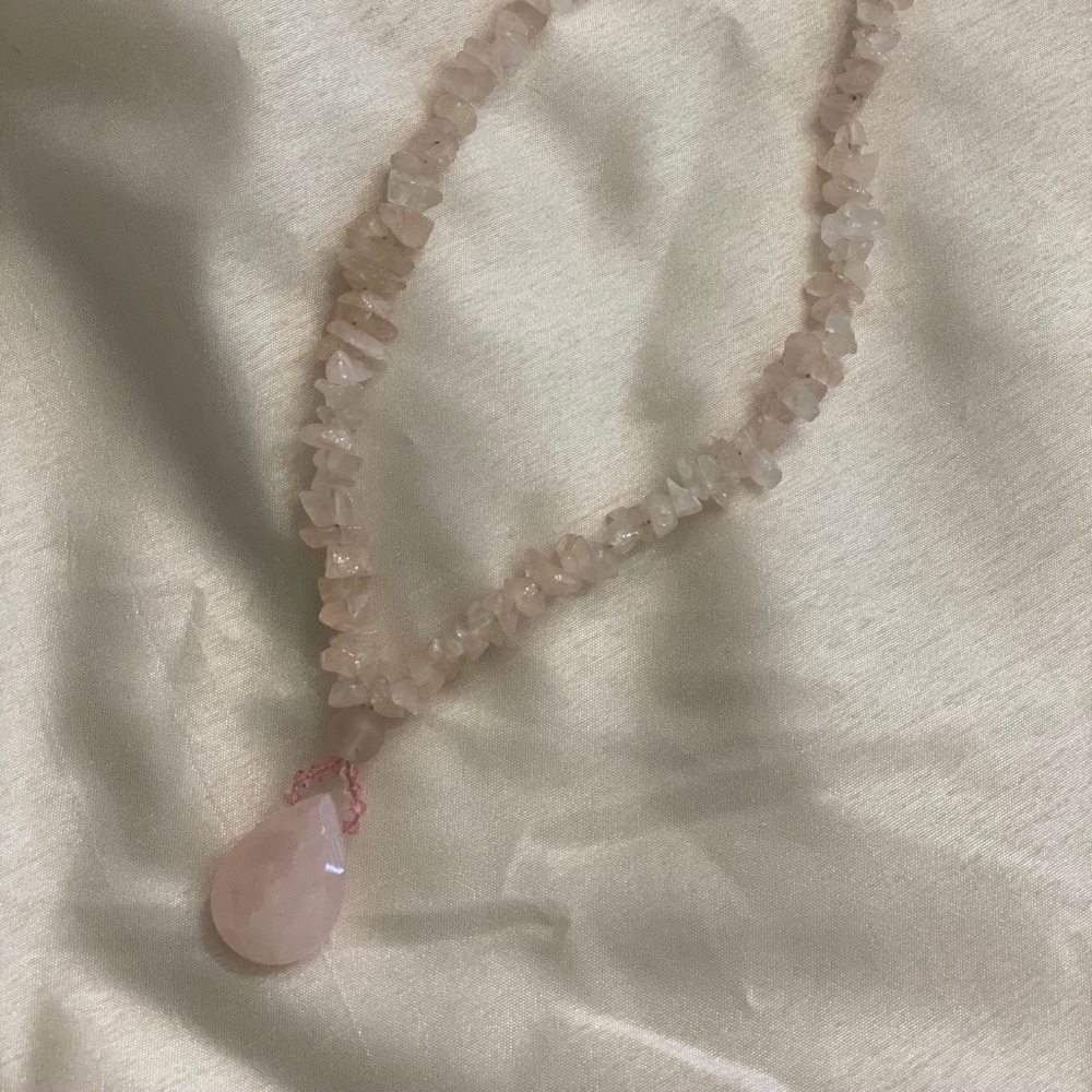 Rose Stone Necklace